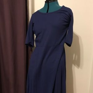 Lularoe Ana Maxi Dress - Navy Blue - 2XL